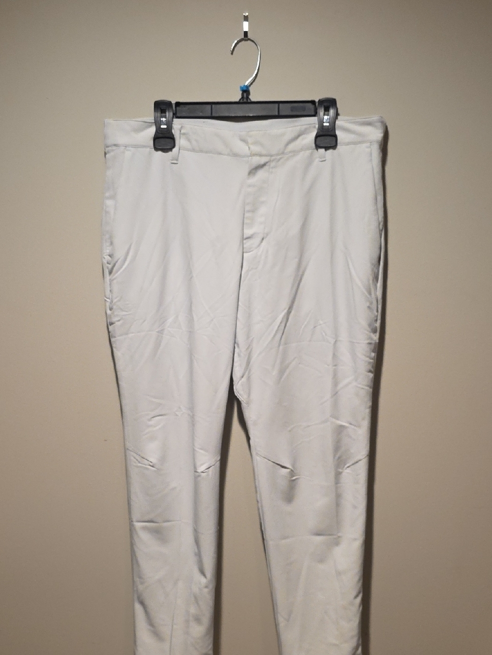 Nike Men's White Dri-Fit Golf Chinos - Classic Straight 36x30